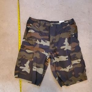 Camo Cargo Shorts